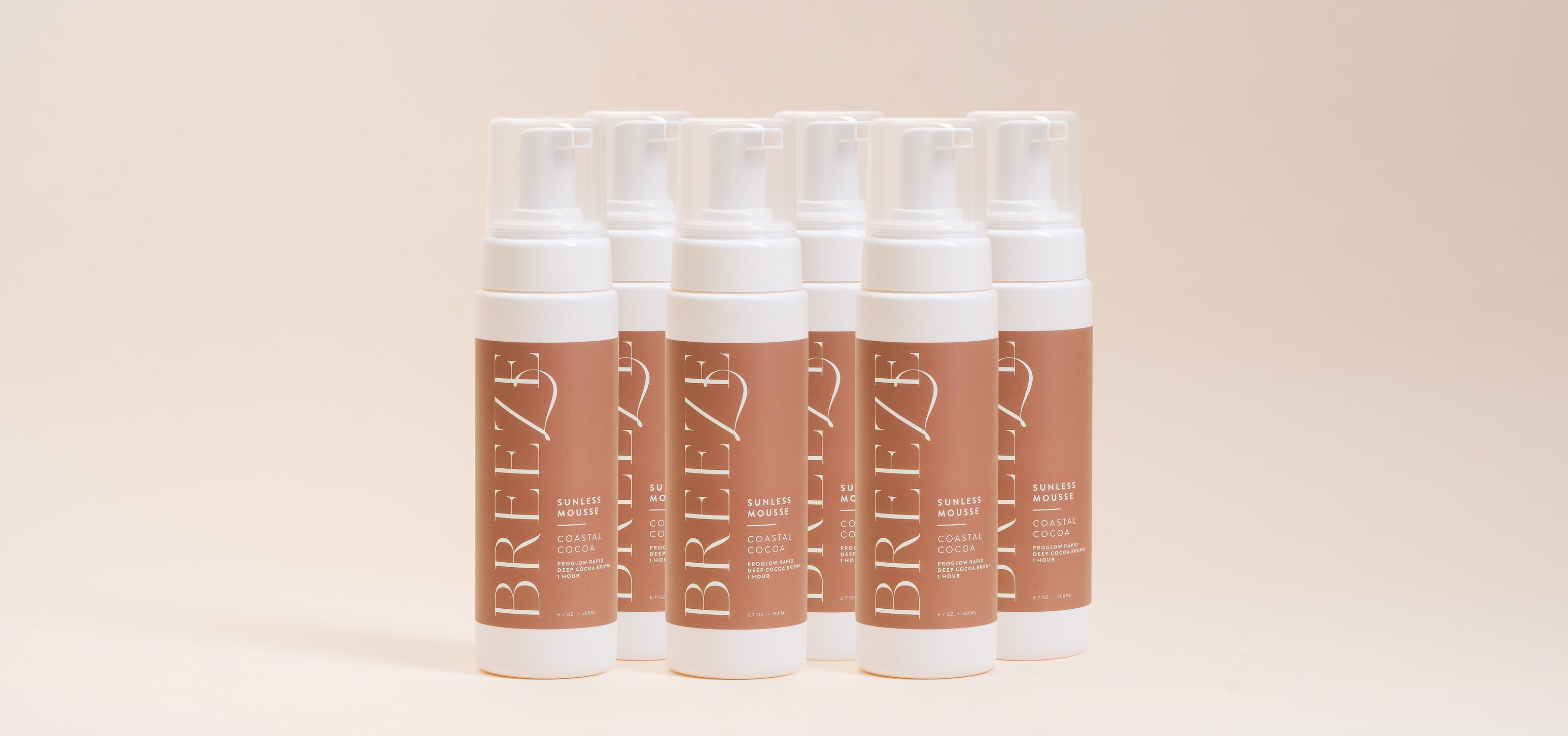 Coastal Cocoa Rapid Mousse with Application Mitt – Breeze Products