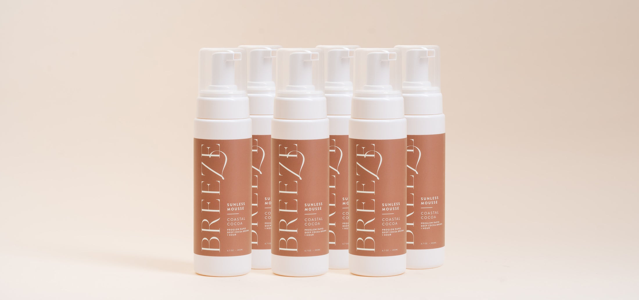 Coastal Cocoa Rapid Mousse with Application Mitt