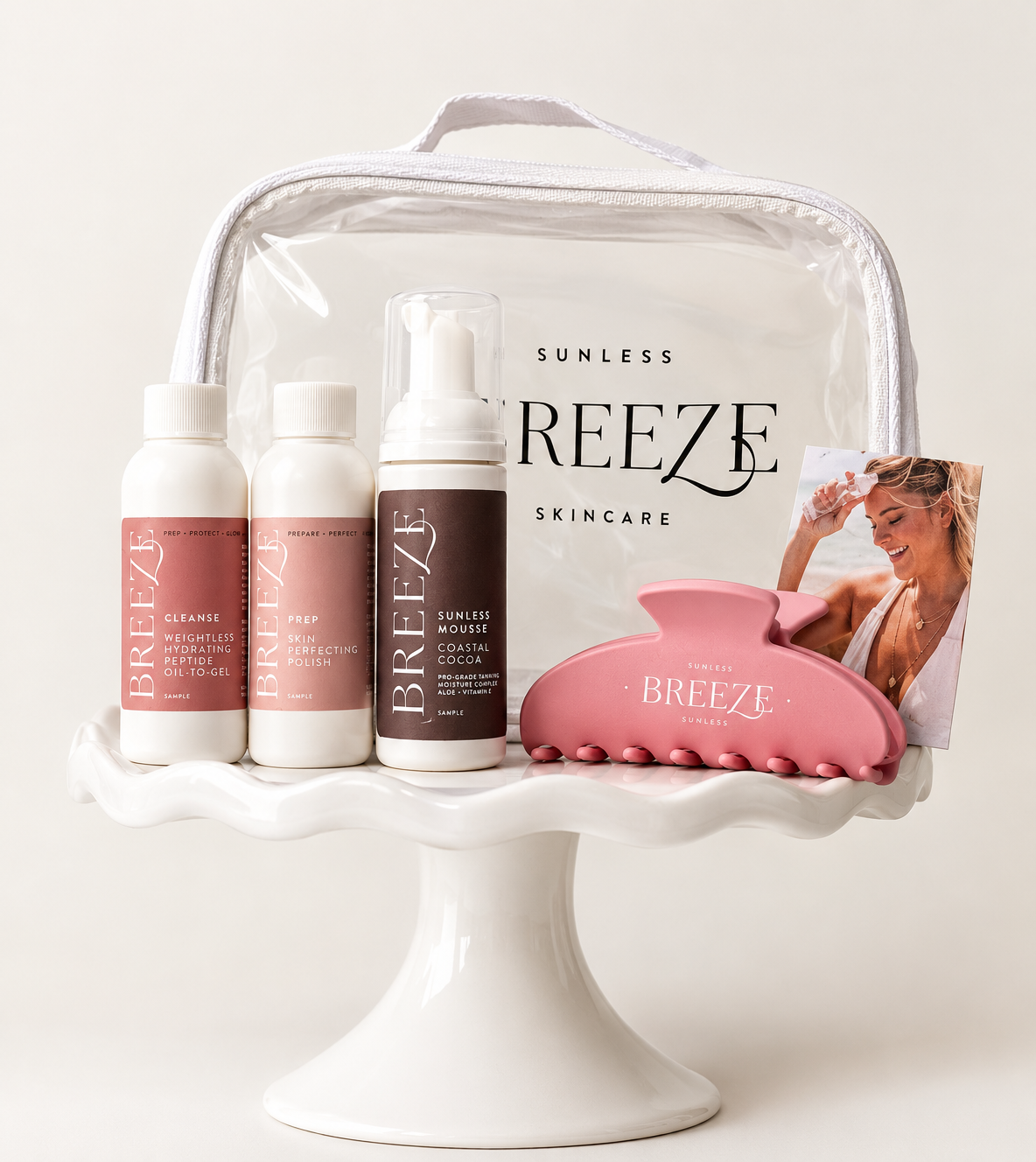 BREEZE™ Prep, Glow, Go Kit