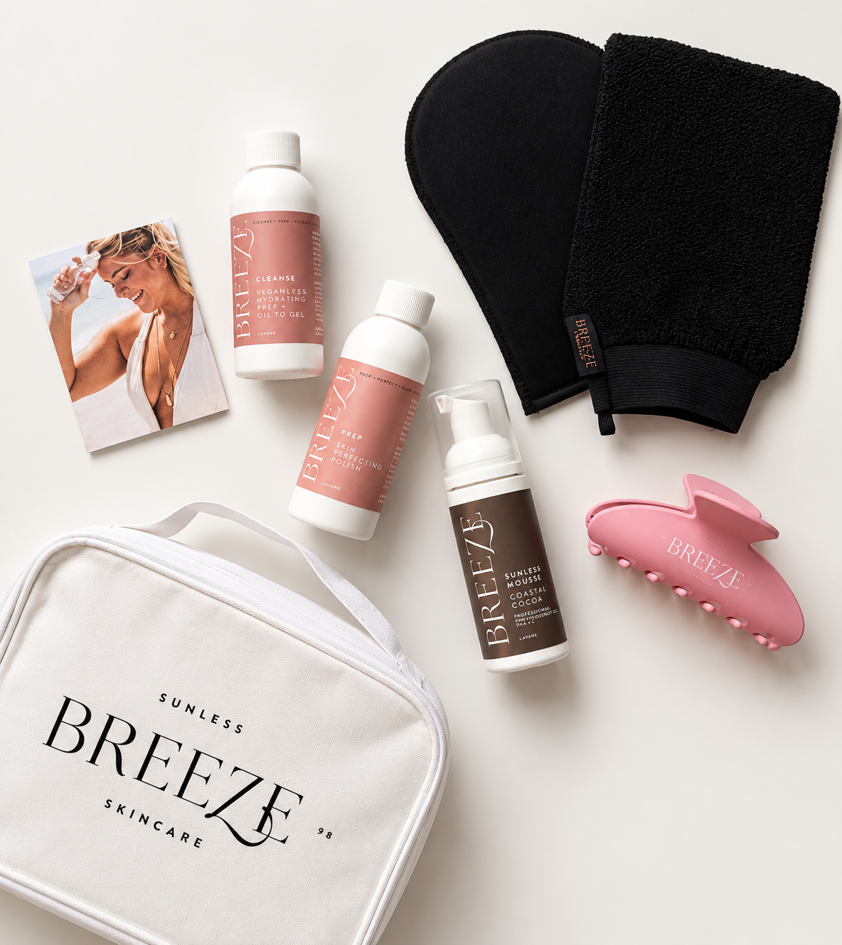 BREEZE™ Prep, Glow, Go Kit