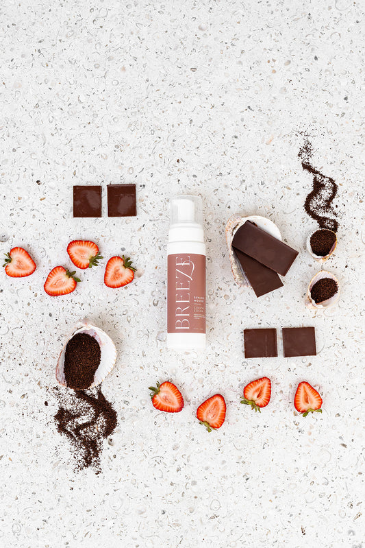 Coastal Cocoa Rapid Mousse with Application Mitt